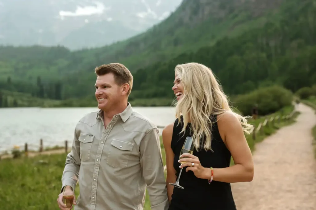 Maroon Bells Proposal June Playful