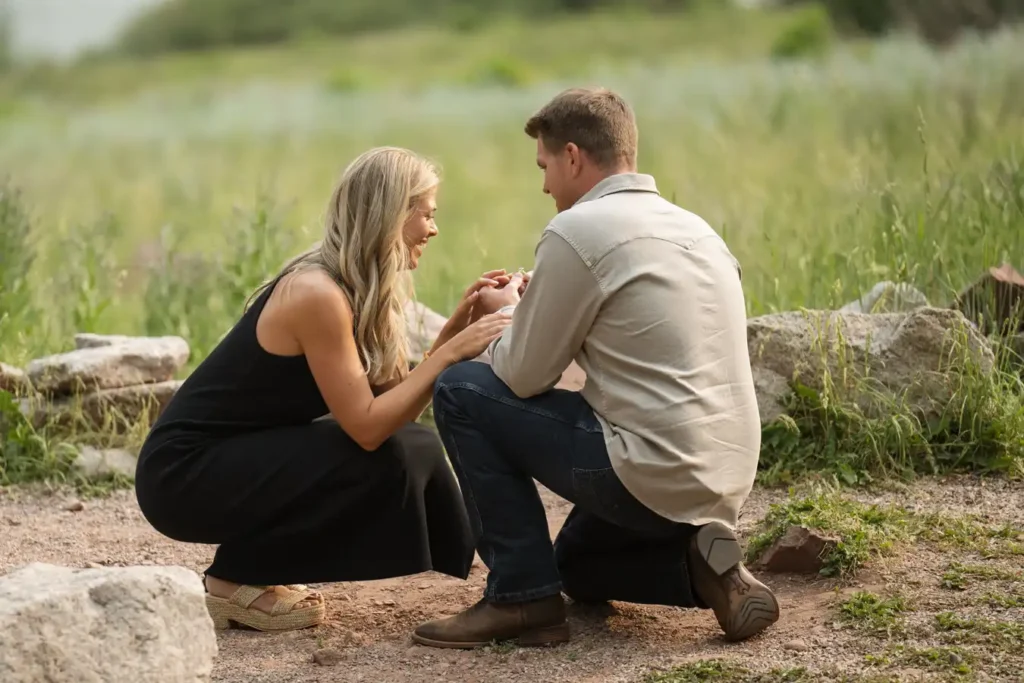 Maroon Bells Proposal June Seeing the Ring