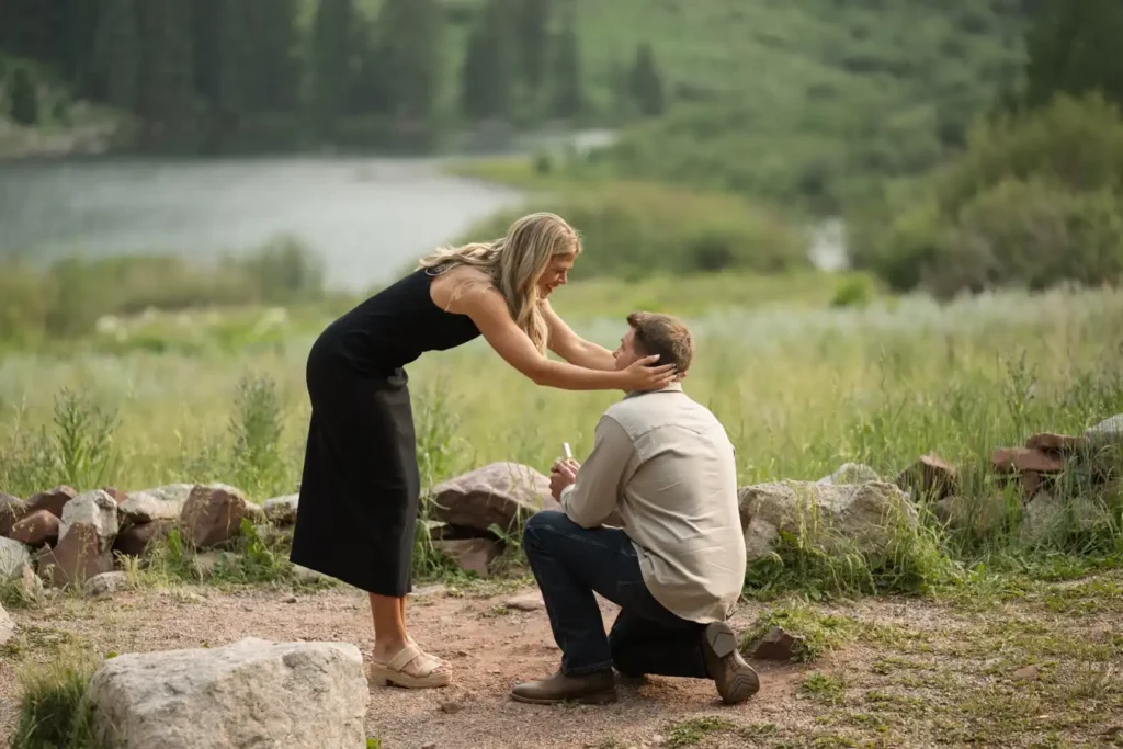 Maroon Bells Proposal June She Said Yes