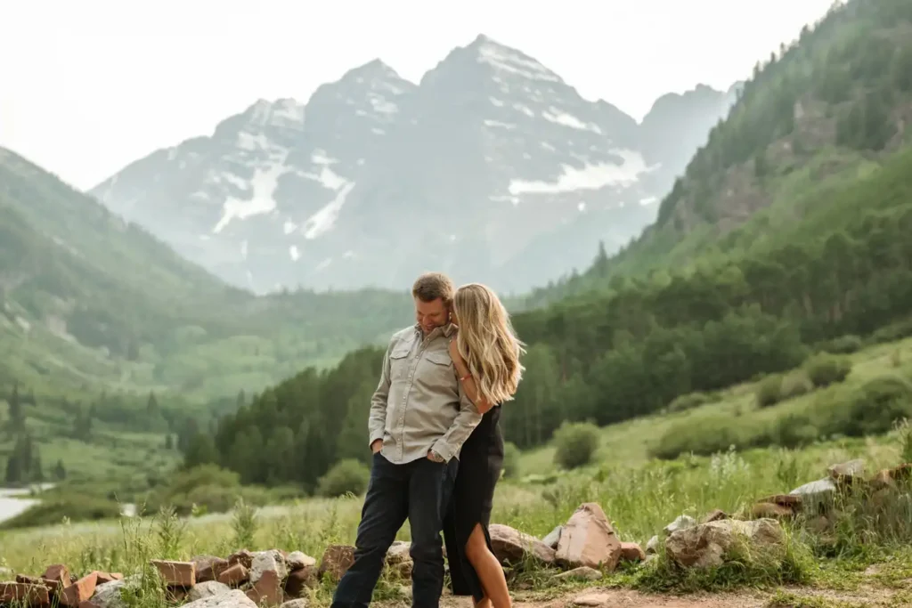 Maroon Bells Proposal June Smokey Haze
