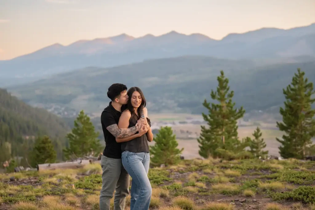 Sapphire Point Engagement Sunset Tatoos